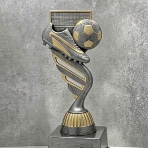 Soccer Goal & Ball Composite 16cm